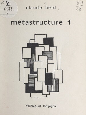cover image of Métastructure 1